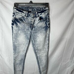 Blue Spice Distressed Denim Jeans